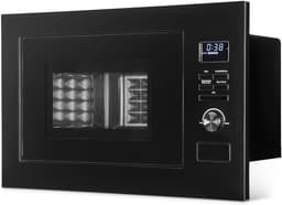 Inbouw Magnetron - Met Grill - Snel Eten - Digitale Bediening - 25 Liter - Mat Zwart — thumbnail 4