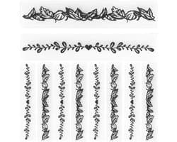 10 Stuks Embossing Mallen voor DIY Kaarten, Scrapbooking en Papier Knutselen - Creatieve Tool voor Handgemaakte Projecten