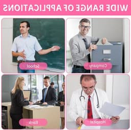 A4 Presentatiemap met Transparante Hoezen, 60 Compartimenten voor Muziek, Rapporten en Brochures — thumbnail 3