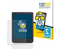 Schermprotector - Displayfolie Anti-reflectie - E-reader Beschermen - Mat Anti-Glare - 2 stuks - Mat