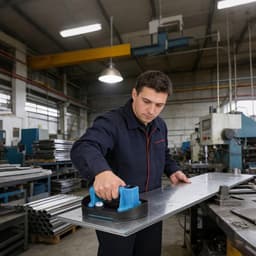 Elektrische Zuignap - Vacuümzuiger Tegels - Gladde Materialen Verplaatsen - Automatische Druk Bijvulling - 260 kg - Zwart — thumbnail 4