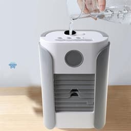 Mobiele Airco - Ventilator - Verkoeling Binnen - Stil - 3500 Gram - Wit — thumbnail 2