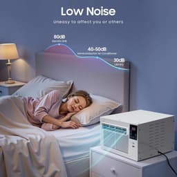 Mini Airco - Persoonlijke Koeler - Ruimte Koelen - Energiezuinig Model - 280 W - Wit — thumbnail 3