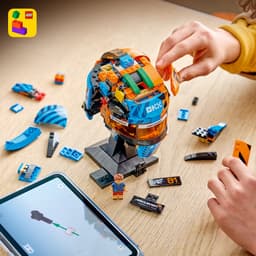 LEGO Editions - McLaren Mastercard F1 Team helm van Oscar Piastri Constructiespeelgoed — thumbnail 5