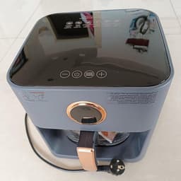 Airfryer Oven - Heteluchtfriteuse - Gezond Koken - Spraakbesturing - 4L Capaciteit - Blauw — thumbnail 1
