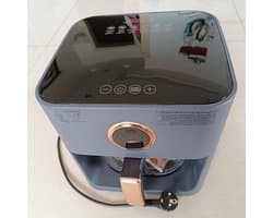 Airfryer Oven - Heteluchtfriteuse - Gezond Koken - Spraakbesturing - 4L Capaciteit - Blauw