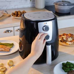 Petra 5,2L Air Fryer - Pizzaplaat & Cakevorm, Antiaanbaklaag — thumbnail 3