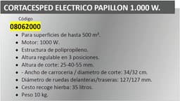 Elektrische Grasmaaier - Grastrimmer - Gazon Onderhoud - 3-voudige Hoogteverstelling - 32 cm Snijdiameter - Zwart — thumbnail 2