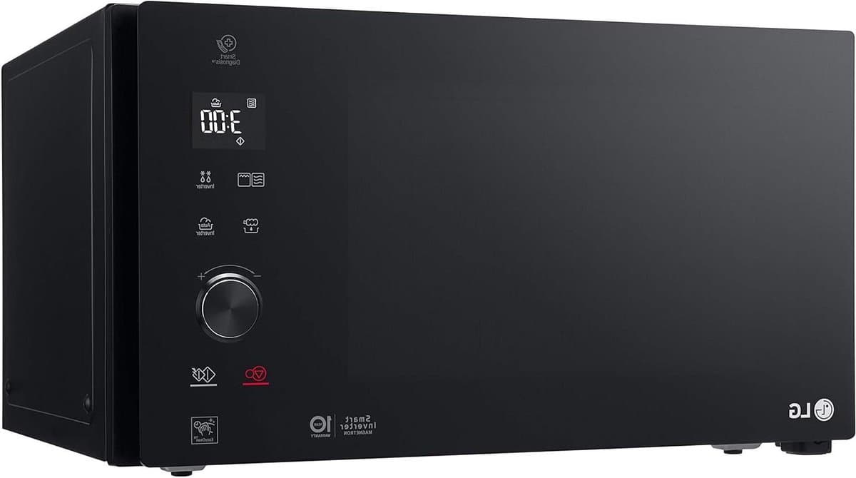 Magnetron met Grill - Oven Combimagnetron - Snel Eten Bereiden - Smart Inverter Technologie - 32 Liter Capaciteit - Zwart — afbeelding 1