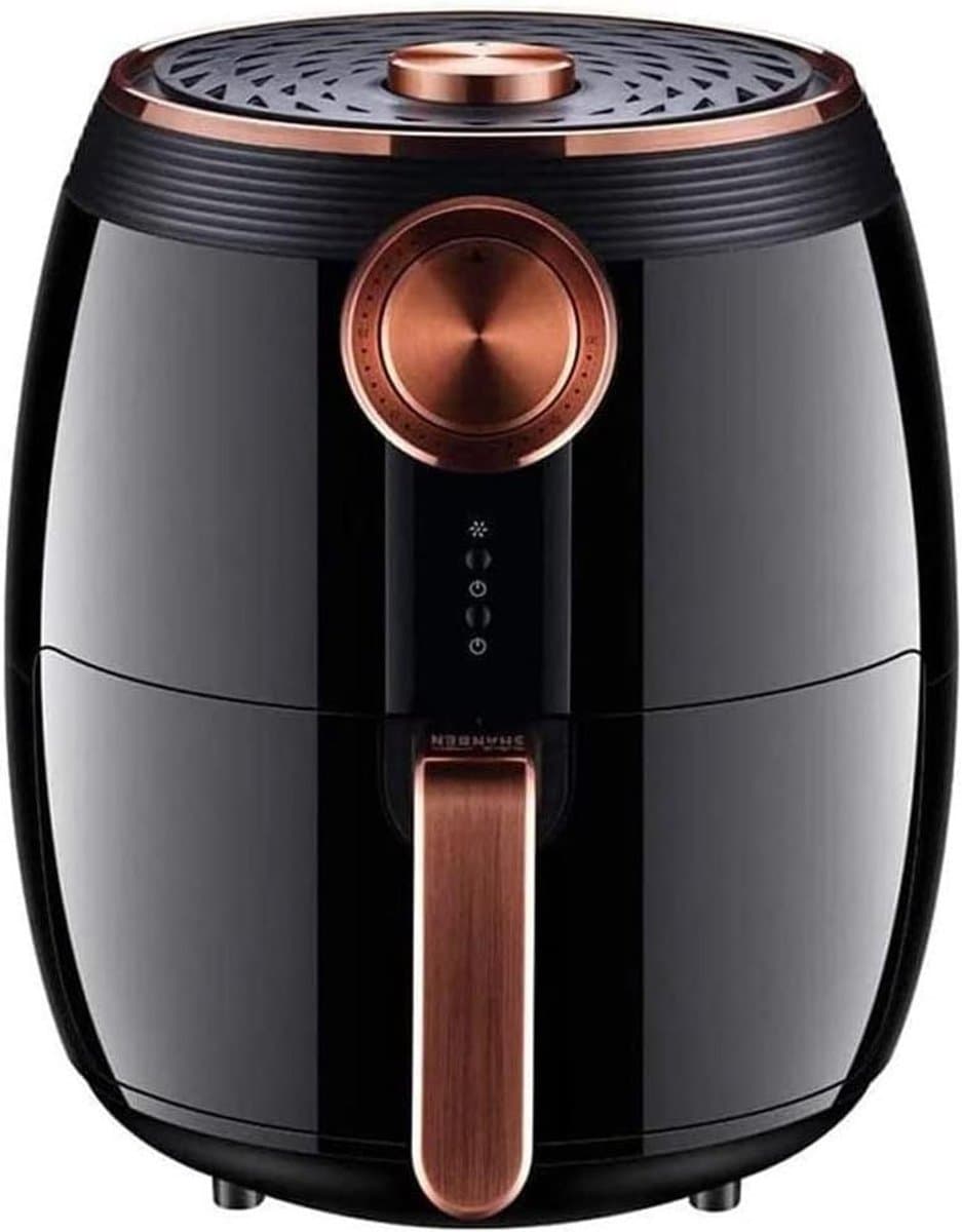 Airfryer Oven - Kleine Friteuse - Gezond Koken - Snelle Luchtcirculatie - 4.5L Capaciteit - Rood — afbeelding 1