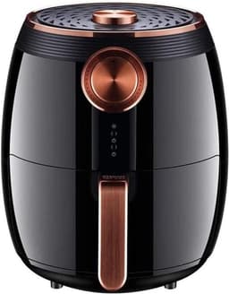 Airfryer Oven - Kleine Friteuse - Gezond Koken - Snelle Luchtcirculatie - 4.5L Capaciteit - Rood — thumbnail 1