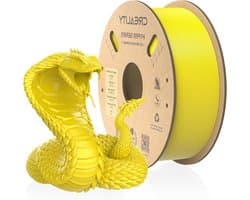 3D Printer Filament - PLA Filament - Hoge Snelheid Printen - Maatnauwkeurigheid +/-002 mm - 1 kg - Geel