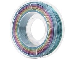 PLA Filament - 3D Print Materiaal - 3D Prints Maken - Zijde Regenboog Kleurverloop - 1.75 mm - Regenboog Gradiënt