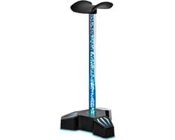 Hoofdtelefoonhouder - Koptelefoonstandaard Oplader - Bureau Organisatie - Dynamische RGB-verlichting - 273 x 141 x 54 cm - Zwart