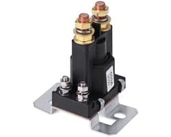 Auto Start Contactor, 500A DC 12V SPST Fenolhars Plastic Waterdicht Hoge Stroom Starter Relais