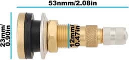 Dailygoods- Ventiel Precisieklepvervanging - 2 Stuks - Lekbestendige Afdichting - Compatibel met John Deere - Eenvoudige Installatie - Betrouwbare Bandenspanning - Bandventiel — thumbnail 5