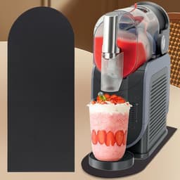Apparaat Schuiver - Keukenmachine Onderlegger - Apparaten Verplaatsen - Schadebestendige Kwaliteit - 50 x 19.7 cm - Zwart — thumbnail 5