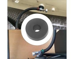 Dailygoods- Brandstofdoorvoer Metalen Afsluitklep - Gas Tank Doorvoer - Robuuste Constructie - Geschikt voor 33/64 Inch - Compatibel met Generac/Coleman/Craftsman - Brandstofafsluiter