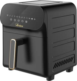 Heteluchtfriteuse - Airfryer - Gezond Frituren - Digitale Touch Control - 6 Liter - Zwart — thumbnail 1
