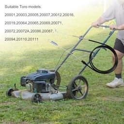 105-1845 Tractiecontrolekabel - Vervangt 290-931 - Geschikt voor Toro Recycler 22 Zelfaangedreven Grasmaaier — thumbnail 4