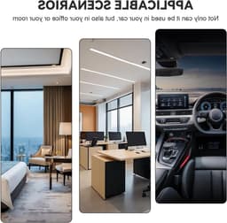 Draadloze Autolader voor iPhone en Qi Telefoons - 10W Snellader met Antislip Siliconen Mat, USB-kabel en Houder voor Dashboard of Kantoorgebruik — thumbnail 9