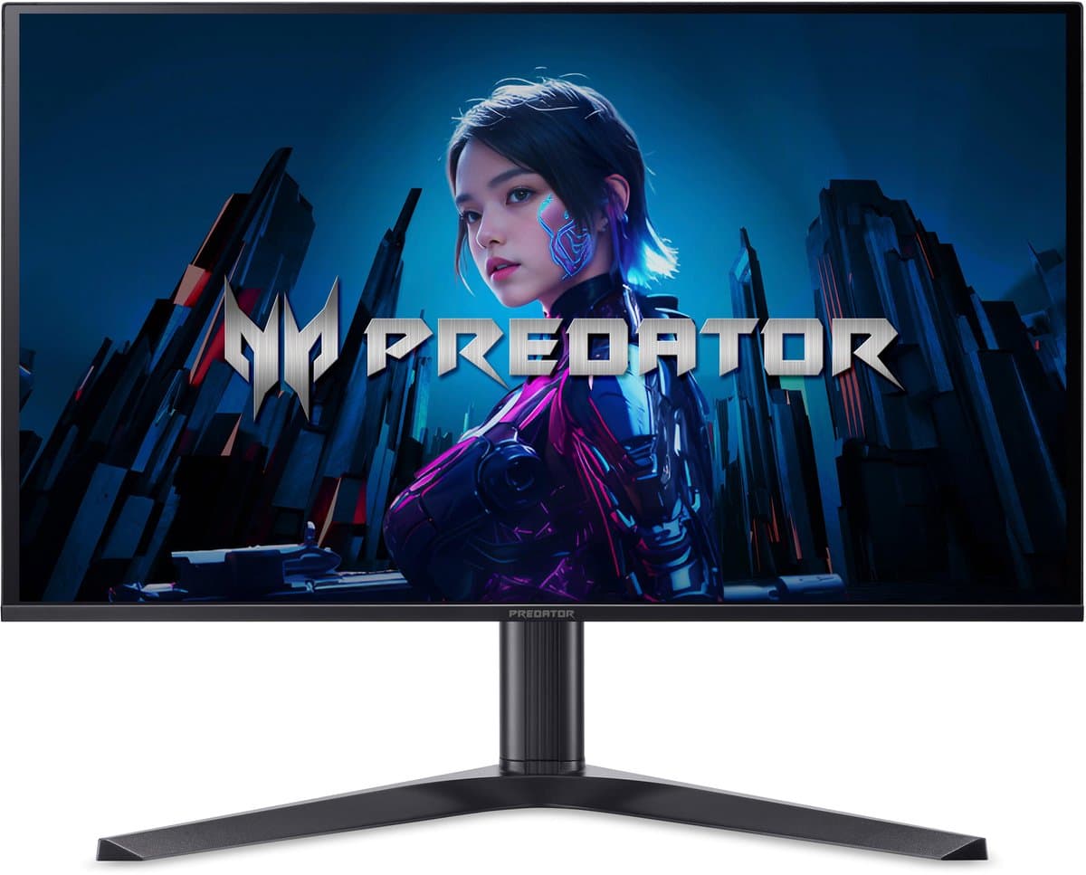 Acer Predator X27 QD-OLED X27X1bmiippruzx computer monitor 67,3 cm (26.5") 3840 x 2160 Pixels 4K Ultra HD Zwart — afbeelding 1