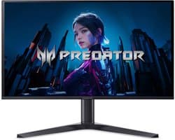 Acer Predator X27 QD-OLED X27X1bmiippruzx computer monitor 67,3 cm (26.5") 3840 x 2160 Pixels 4K Ultra HD Zwart