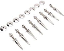 8 PCS Speaker Spike Stands - Pure Isolation Stand - Base Pad Feet Mat - voor Speakers - Versterkers - Platenspelers - Audiapparatuur