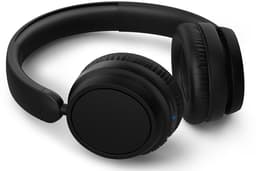 PHILIPS TAH5209BK lichtgewicht On Ear draadloze Bluetooth Headphones met Passive Noise Isolation - 65 uur afspeeltijd, natuurlijk geluid, heldere gesprekken, dynamische bass, 2 uur USB-laden - Zwart — thumbnail 3