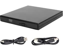 Extern DVD-station - USB 3.0 Type-C CD-ROM - +/− RW optische schijf - USB-C brander - externe CD-speler voor PC desktop - compatibel met Windows XP/Vista/7/8/10/Linux/macOS