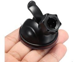 By shayne - Vervangende Zuignap - Compatibel met Dashcam - Lichtgewicht - Zwart - Universeel - Handvrij gebruik - Ideaal voor Nextbase Dashcams