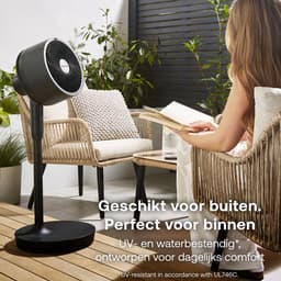 Dimplex DUOCOOL 2-in-1 Smart Draadloze Statiefventilator – Ventilator Staand - Tafelventilator - 45u Accu - 20m Bereik – Fluisterstil (36dB) – Bediening via App & Afstandsbediening — thumbnail 4