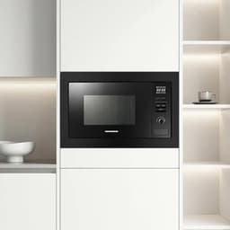 Inbouw Magnetron - Compacte Oven - Snel Eten - Grillfunctie 900W - 25 Liter - Zwart — thumbnail 5