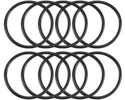 Pack van 10 Nitril Rubber O-Ringen, 45mm Buitendiameter, 41mm Binnendiameter, 2mm Breed, Waterdichte Afsluitringen, Vervangingsset voor Diverse Toepassingen