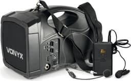 Portable speaker - Vonyx ST012 draagbare speaker met Bluetooth - Incl. draadloze headset microfoon — thumbnail 1