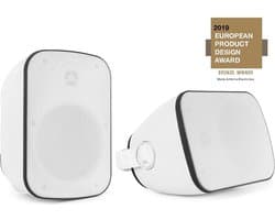 Speakerset voor binnen of buiten - Power Dynamics BD50W speakerset 120W - Wit - Geschikt v