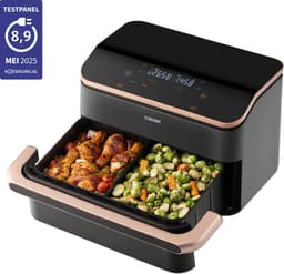 Cosori Dual Blaze Twinfry – Dubbele Airfryer XXL – 10L – Dual Zone of MegaZone – 6 Programma’s — thumbnail 20