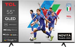 TCL 55P7K | 55" 4K Ultra HD QLED Smart TV | Google TV | Dolby Vision & HDR10 | 60Hz (2025) — thumbnail 1