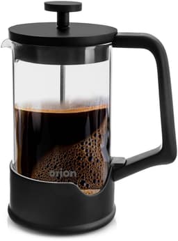 Cafetiere Glas BLACK 400 ml - French Press Koffiezetapparaat - Koffiemaker - Koffie - Koffiepot - Theepot — thumbnail 1