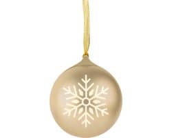 EPOK - Lichtgevende Kerstbal met Bluetooth Speaker en Kerstmuziek - Goud