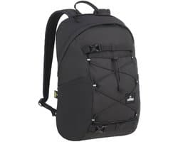 NOMAD® Torcal 16 liter Rugzak | Zwart | Compacte Dagrugzak School & Werk | Laptop Rugtas 15,6 inch | 100% Gerecycled Ripstop | Lichtgewicht & Georganiseerd