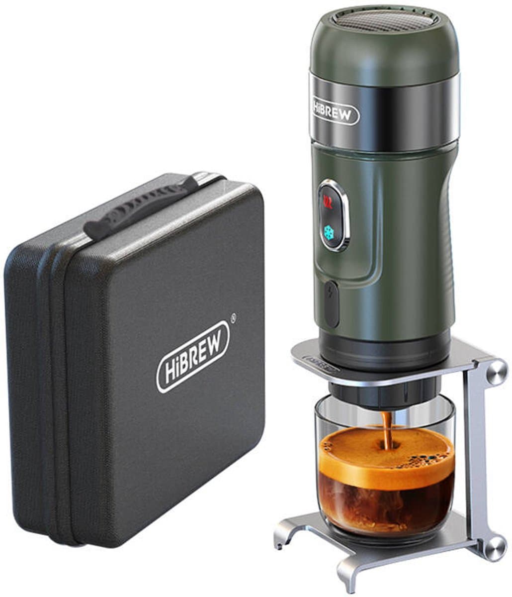 Hibrew Koffiezetapparaat 3In1 Met Koffer Draagbaar H4B_Gn Koffiezetapparaat Tourist — afbeelding 1