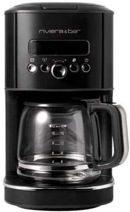 Filterkoffie - Zwart - 1.8L - LCD display - Riviera & Bar - BCF5789 — thumbnail 1