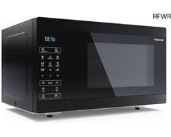 RFWR® Magnetron 25 liter met digitale bediening en eco-functie - 900 W, 5 standen, zwart