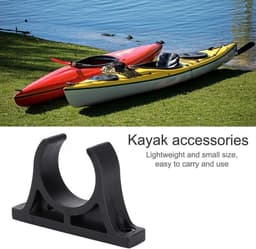 Paddlehouderclip 1 paar van duurzaam plastic voor kajaks, kano's en roeiboten — thumbnail 3