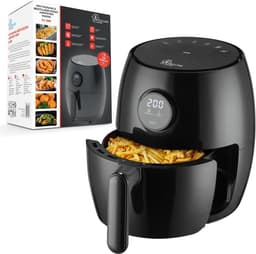 Extralink HOME AIR FRYER 2L EU SJ-200 friteuse Enkel 1000 W Heteluchtfriteuse Zwart — thumbnail 12