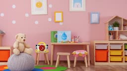 Lenco Karaokeset voor Kinderen – Draagbare CD-speler met Microfoons – Stickerblad om zelf te versieren — thumbnail 2