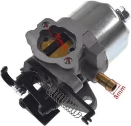 Carburateur voor grasmaaier - Motoronderdeel - Motoronderhoud - Duurzaam metaal - 369 g - Zilverkleurig — thumbnail 3