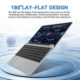 Laptop Draagbaar - 16 GB RAM 256 GB SSD - 14.1 Inch FHD IPS Scherm - Intel Core I9 - Windows 11 Pro - Zilver — thumbnail 4
