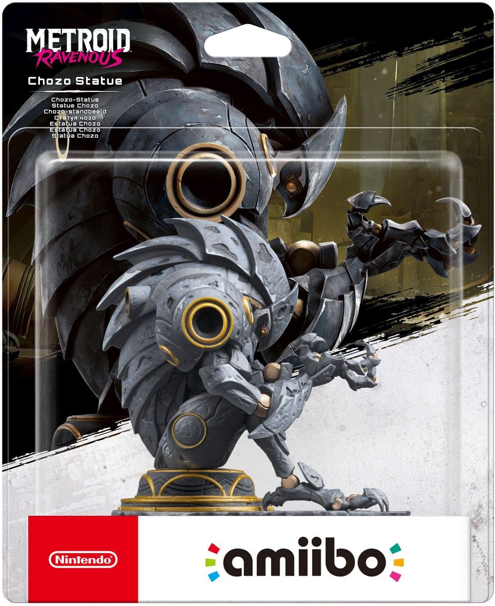 Chozo Statue Amiibo - Metroid Ravenous - Nintendo Switch 2 — afbeelding 1